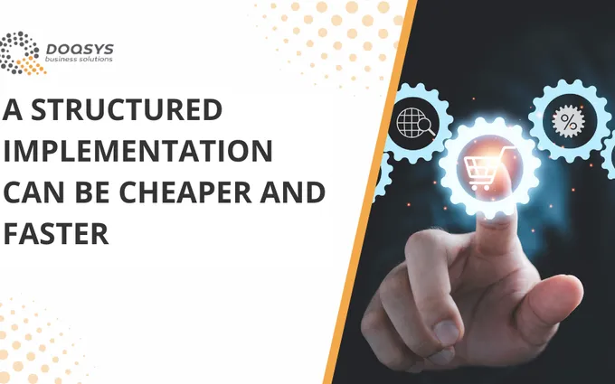 A Structured Implementation Can Be Cheaper and Faster